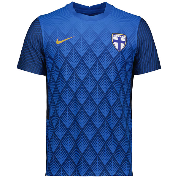 Finland away jersey soccer uniform men's second football kit tops sport shirt 2022